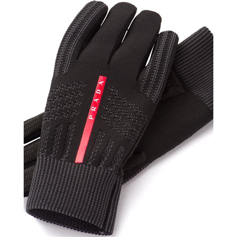 prada linea rossa gloves